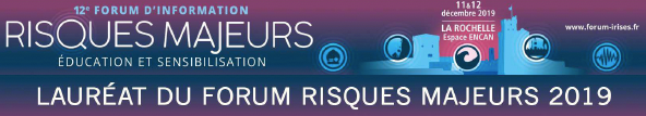 Lauréat du forum risques majeurs 2019